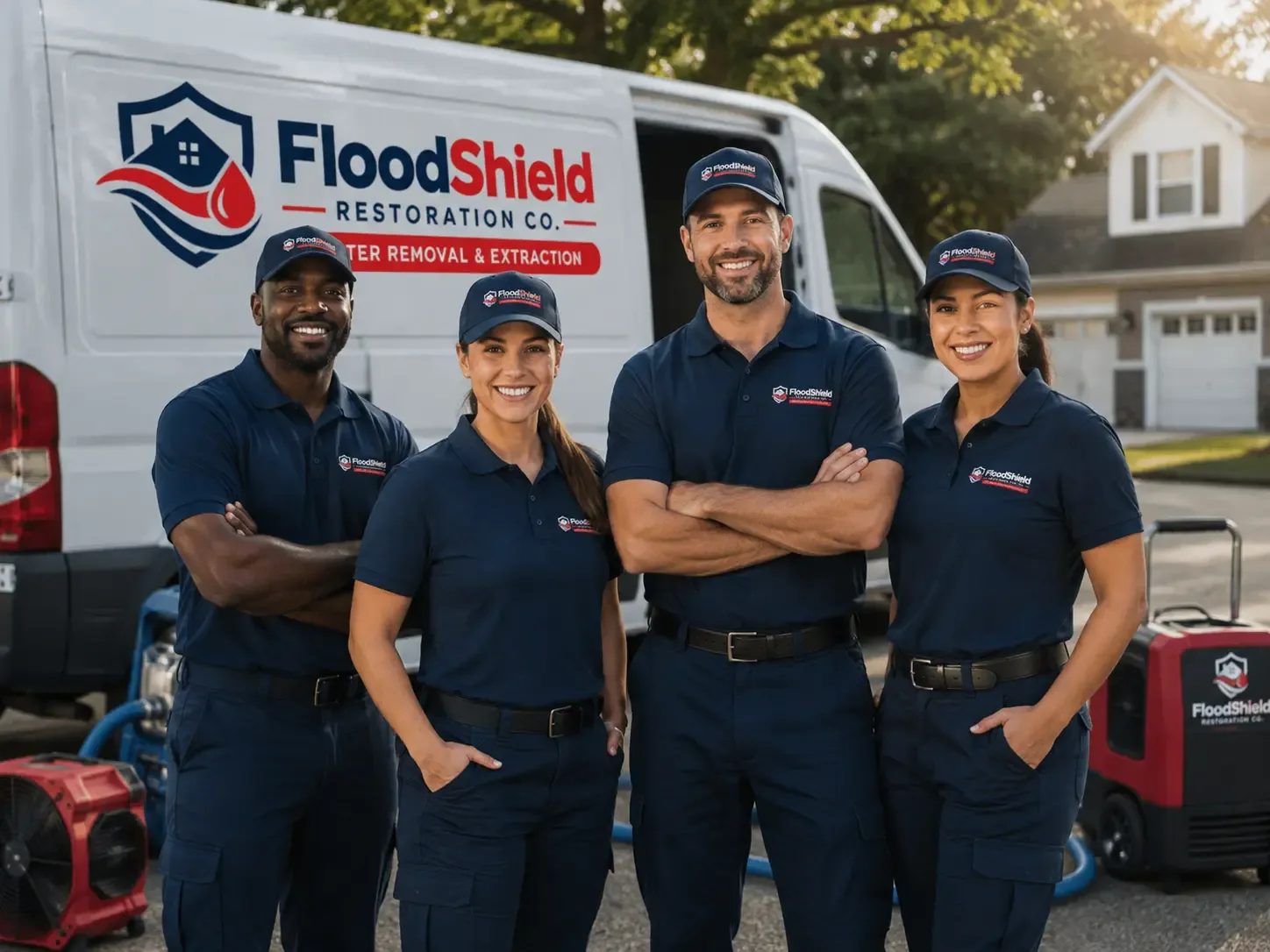 Flood Damage Restoration company in Green Camp, OH