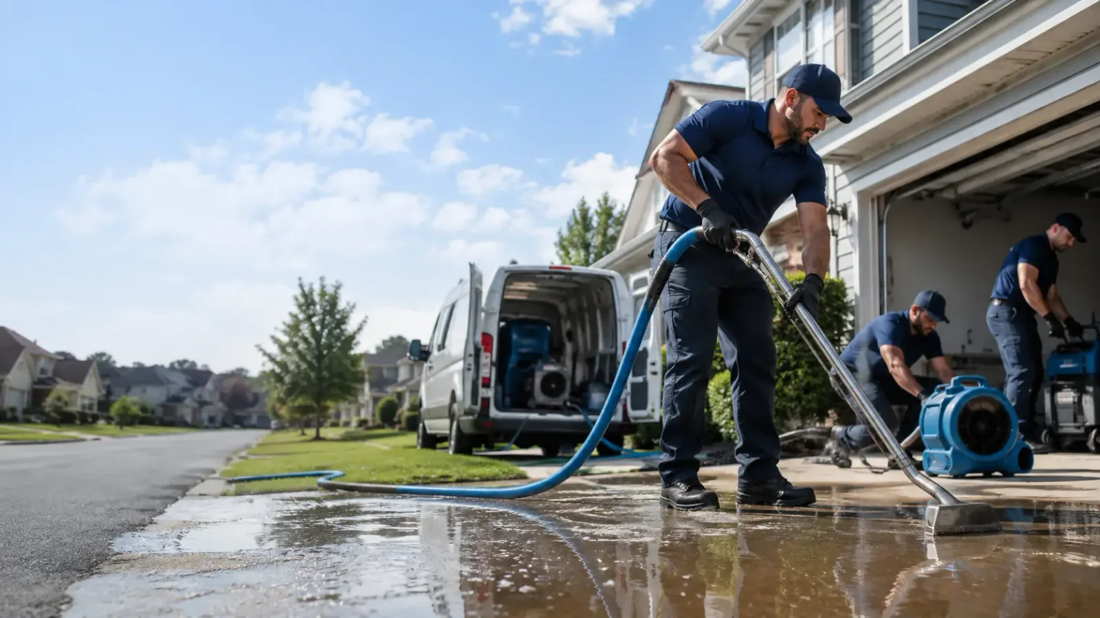 Flood Damage Restoration in Green Camp, OH